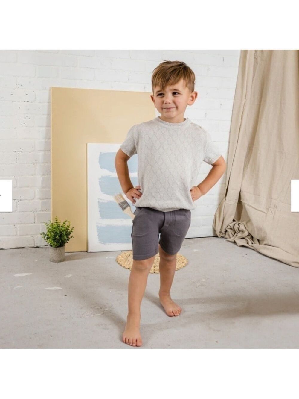 Knitted matching set